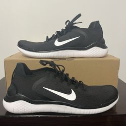 Nike Free RN 2018 Running Training Shoes Black/White 942836 001 Men's US 11.5