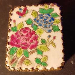 Antique Chinese Silver Trinket Box