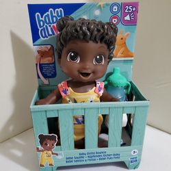 Baby Alive Baby Gotta Bounce Doll, Kangaroo Outfit, Bounces with 25+ SFX Giggles