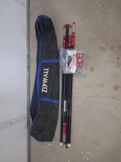 Zipwall pole set