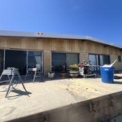 Installation of siding, wood, and plastic