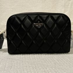 Kate Spade Smooth Quilted Leather Crossbody Carey Bag