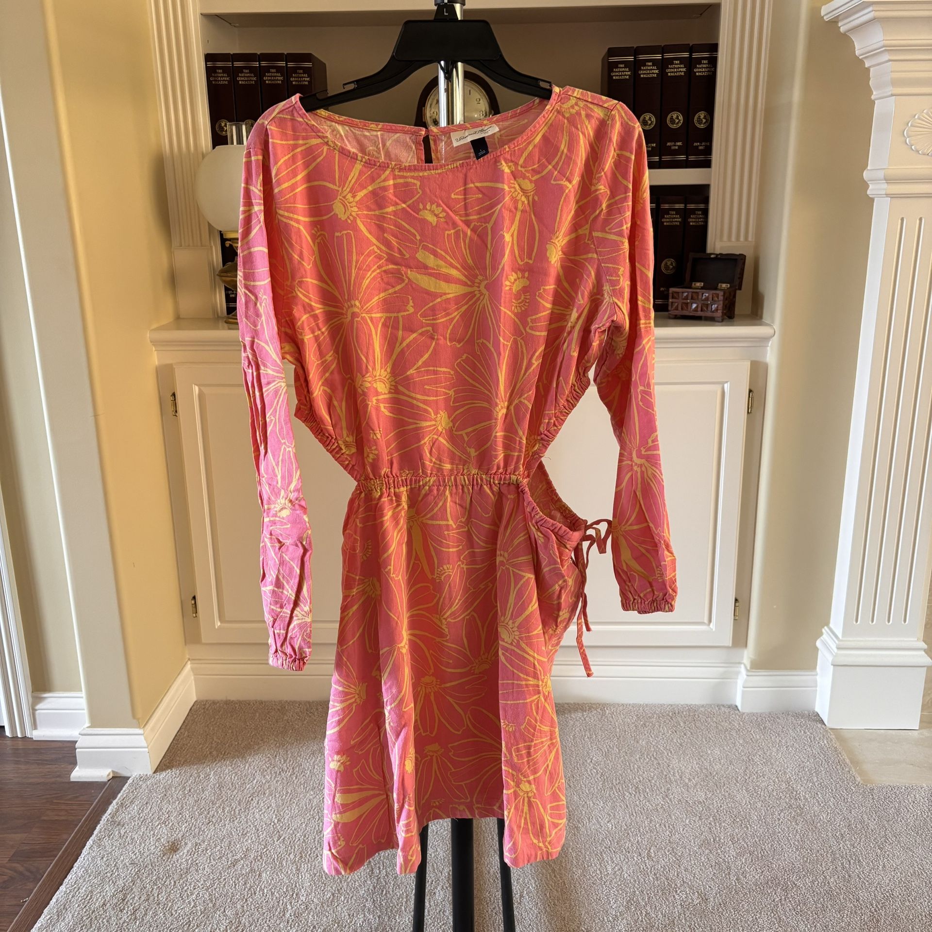 Universal Thread Balloon Long Sleeve Mini A-Line Dress