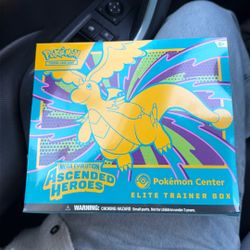 Ascended Hereos ETB POKEMON CENTER 