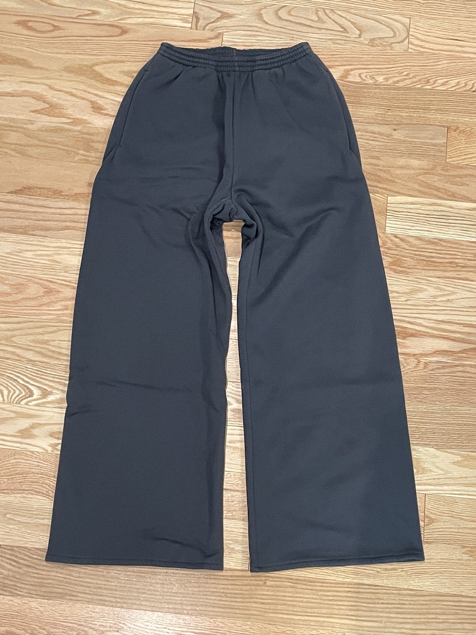 Yeezy Gap Balenciaga Wide Leg Sweatpants Size Small