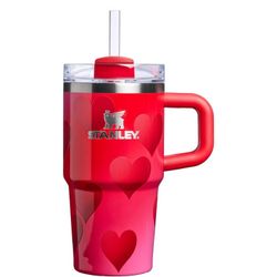 Stanley Valentine's Day 20 oz Stainless
Steel H2.0 Flowstate Quencher Tumbler