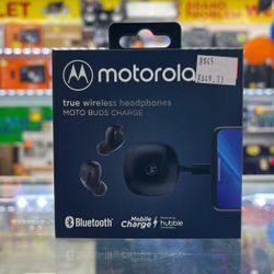 Motorola True Wireless Headphones Moto Buds Charge