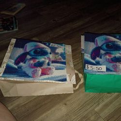 Stitch In His Pajamas Drinking Milk