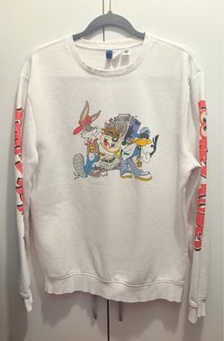 H & M Looney Tunes Crew Neck Sweatshirt