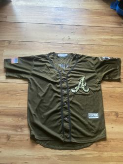 Dansby Swanson jersey size large