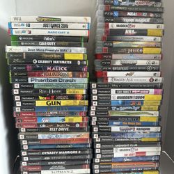 Lot Of Video Games Ps2, PS3, Xbox