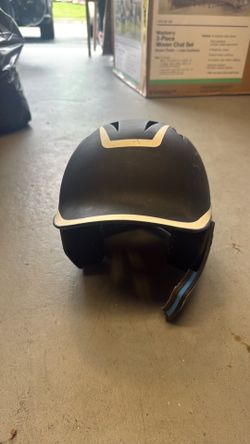 Black Champro Boys baseball helmet