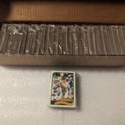 15 Packs Of Mark McGwire 1989 Topps Error Cards