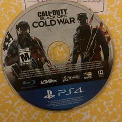 Cold War Call Of Duty PS4