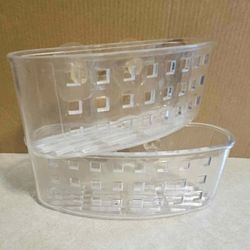 Kitchen Suction sponge caddy 2 piece