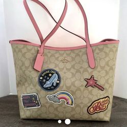 New COACH Cinderella Big Tote