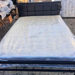 Cama Full Size Nueva En Su Caja Incluye Colchon Bien Reforzada 