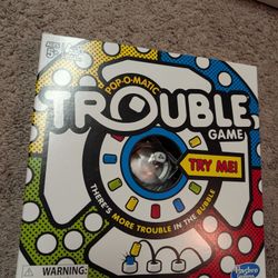 Trouble Game New In Box Never Opened 