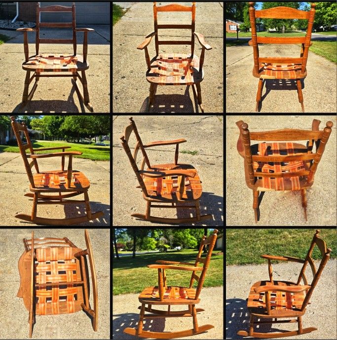 $225 OBO: Beloved Family Heirloom Vintage Wooden Rocking Chair Needs a New Home (Antique Project)
