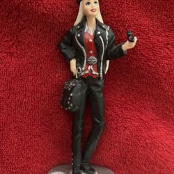 HARLEY DAVIDSON BARBIE DOLL GIRL MATTEL Vintage 1999 ORNAMENT ‼️ Comes Just As Shown On The Pictures
