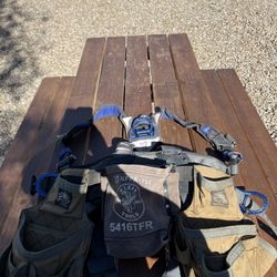 Sala Harness Exofit 300 And Occidental Badger Pouches 