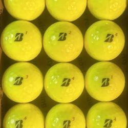 12 Bridgestone Tour BRX Golf Balls 4a  Lot D093