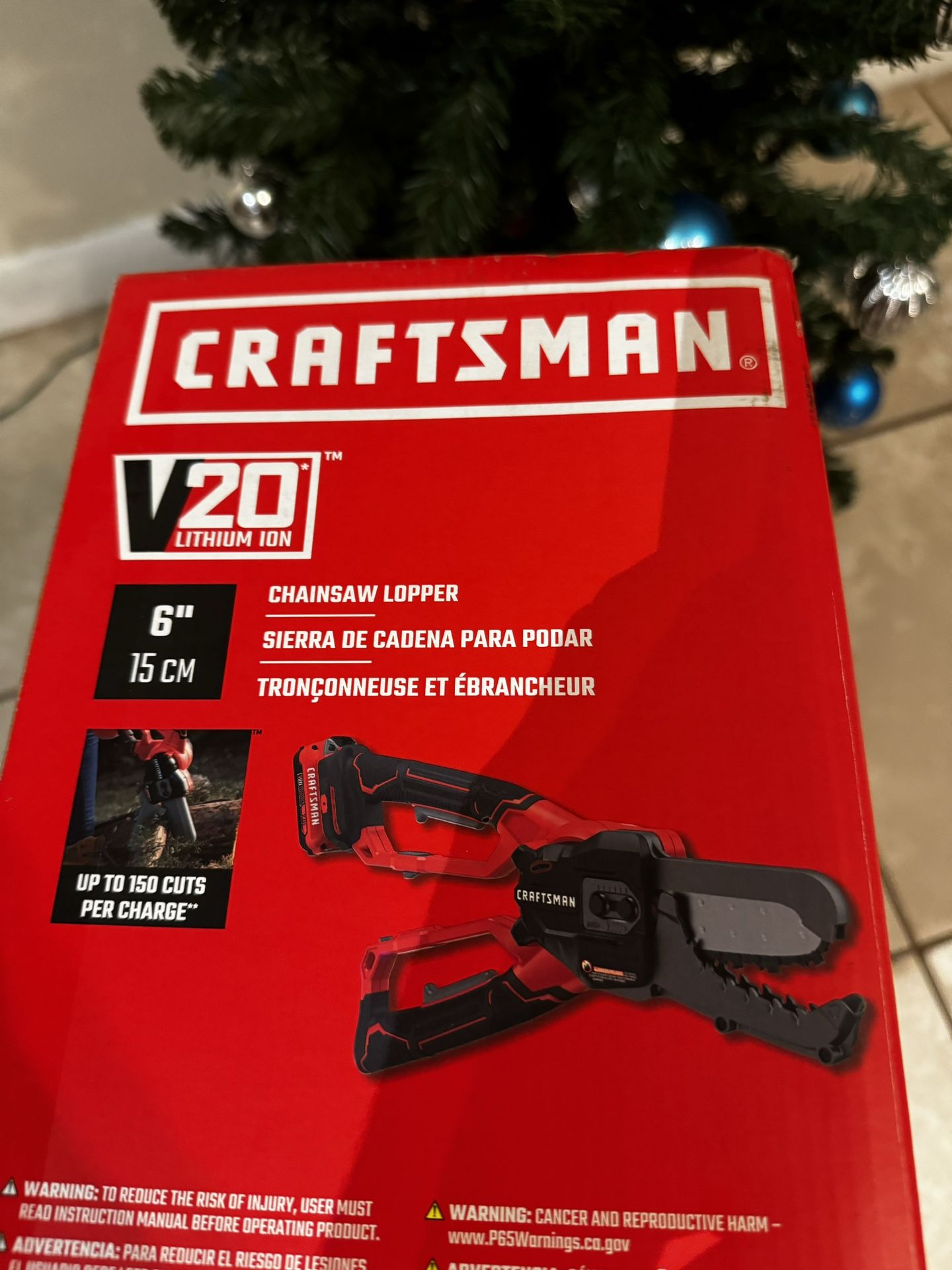 CRAFTSMAN V20 Cordless Lopper, 6 inch, Battery and Charger Included