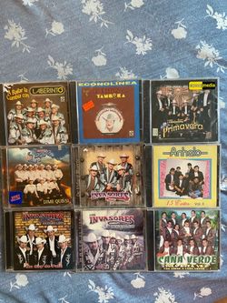 Bundle of nine New CD’s. Paquete de nueve CD’s  Nuevos