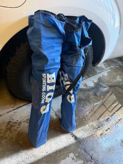 Biggs Sporting Goods Blue folding chairs x 2
