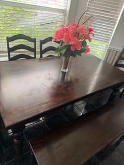 Dining table