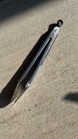 Steel Tongs with Ring Handle