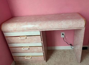 Desk with drawers