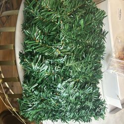 12-Foot Christmas Garland with Multi Lights - Perfect for Indoor or Outdoor Fireplace Mantle Decor, Kitchen Light, or Christmas Decorations Tree - Pre