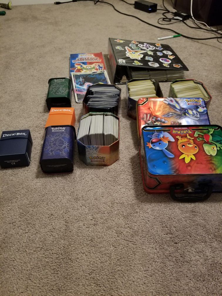 Pokemon cards and items