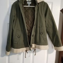 Arizona Jean Co. Jacket (Green And Fox Fur)
