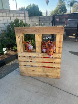 Rodeo party pallets for a corral look. Wood pallets first rodeo birthday party horse western 4 available. $10 each or $25 for all