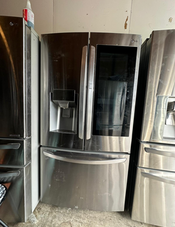 LG 3-Door Stainless Steel French Door Refrigerator