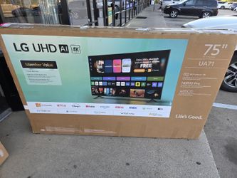 75UA71 75” Lg smart 4k led Uhd tv