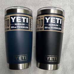 Brand New Yeti Tumblers