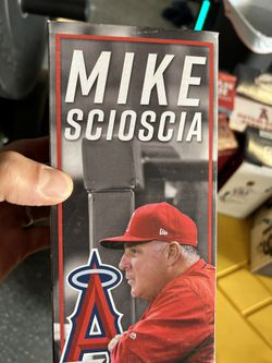 Mike Scioscia Bobblehead, $10