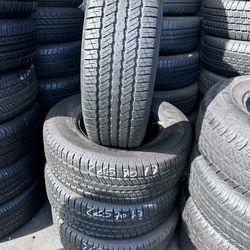265/70/17 Goodyear Semi New Tires