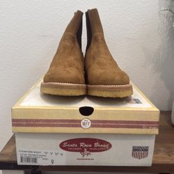 SANTA ROSA BRAND STAMFORD BOOT PEANUT KUDU STAMFORD  BOOT PEANUT KUDU SIZE 9 MENS