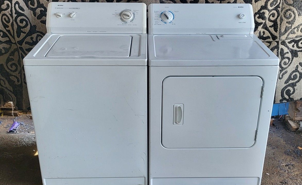 CLEANEST AND MOST RELIABLE WASHER AND ELECTRIC DRYER, FREE DELIVERY AND INSTALLATION, 4 MONTHS WARRANTY