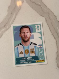 Panini sticker Lionel Messi 17