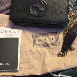 Gucci Soho Leather Crossbody 
