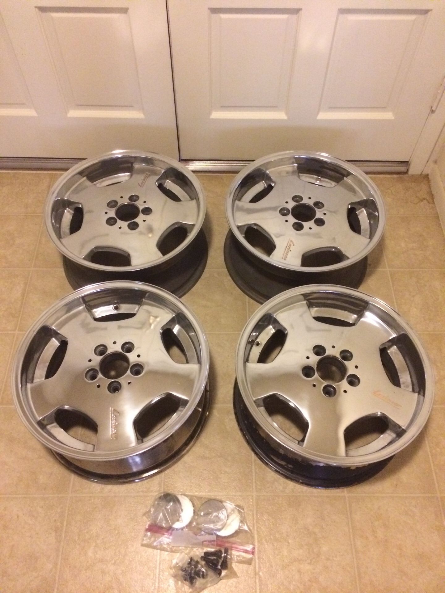 Rare Mercedes Lorinser wheels for 80’s-90’s 300E 300CE