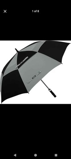 G4Free 47/54/62/68/72 Inch Golf Umbrella Windproof Auto Open Large Umbrella
Oversized Stick Umbrella, Extra Large, Vented Double Canopy, Waterproof 21