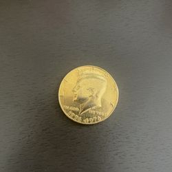 Bicentennial Kennedy 1776-1976 Gold Half Dollar 