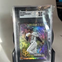 2024 Topps Kebryan Hayes Rabbits Sgc 10