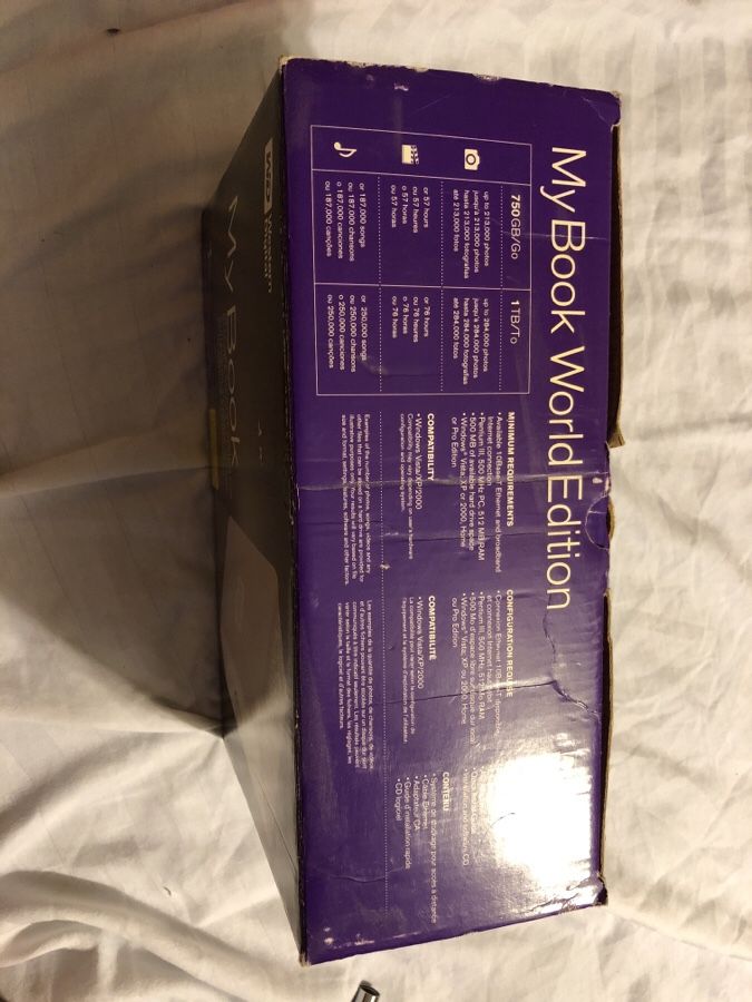 Storage for 1TB